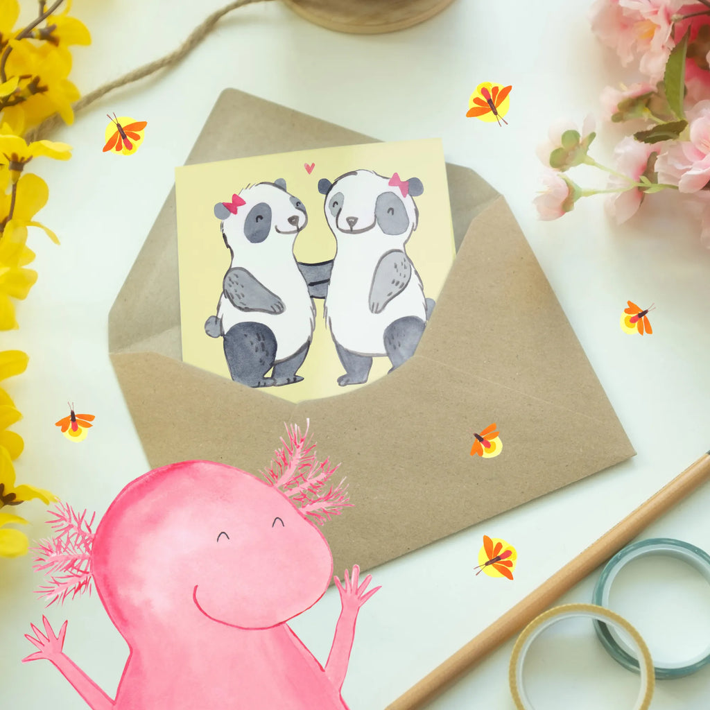 Greetings card Wer braucht Superhelden? Ich habe eine Schwester! Grußkarte, Klappkarte, Geburtstagskarte, Ansichtskarten, Hochzeitskarte, Karte, Einladungskarte, Glückwunschkarte, Familie, Vatertag, Muttertag, Bruder, Schwester, Mama, Papa, Oma, Opa