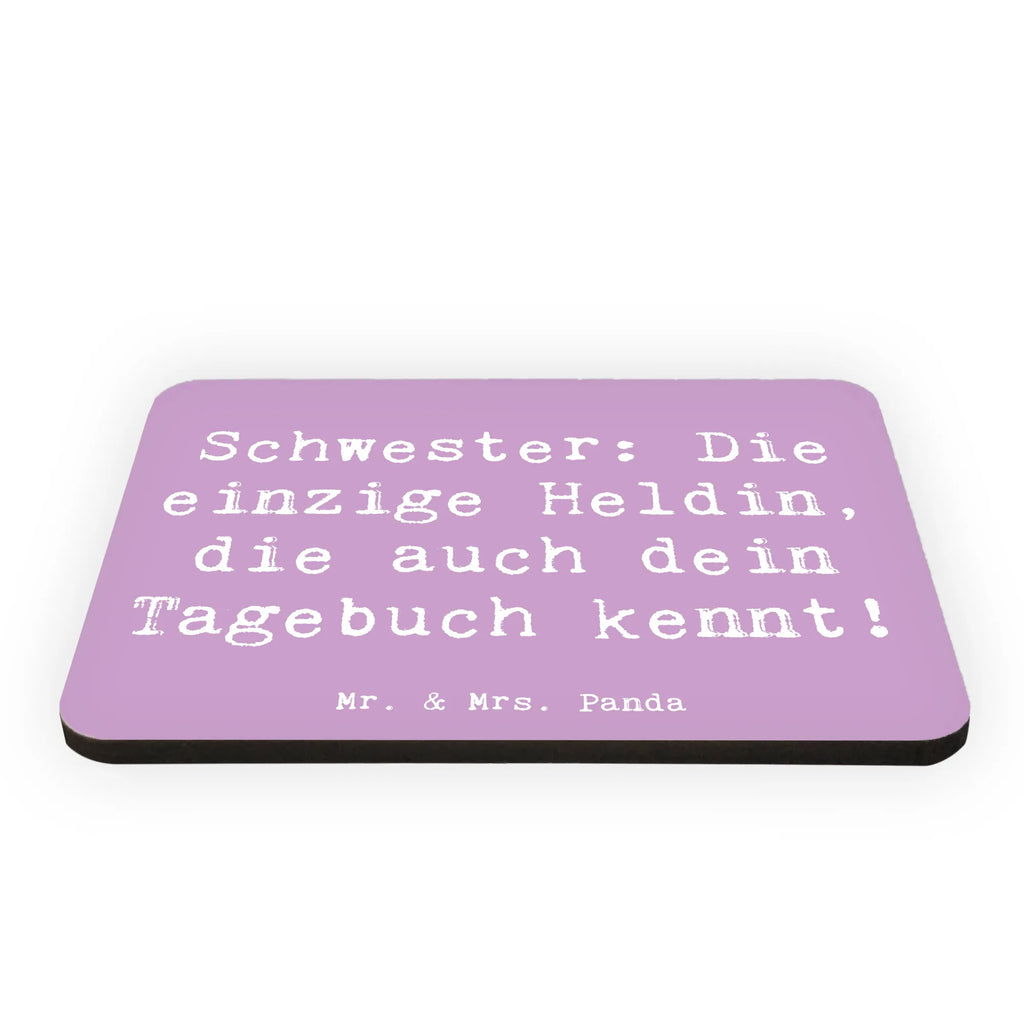 Magnet Spruch Schwester Heldin Kühlschrank Dekoration, Souvenir Magnet, Motivmagnete, Kühlschrankmagnet, Pinnwandmagnet, Dekomagnet, Notiz Magnet, Whiteboard Magnet, Familie, Vatertag, Muttertag, Bruder, Schwester, Mama, Papa, Oma, Opa