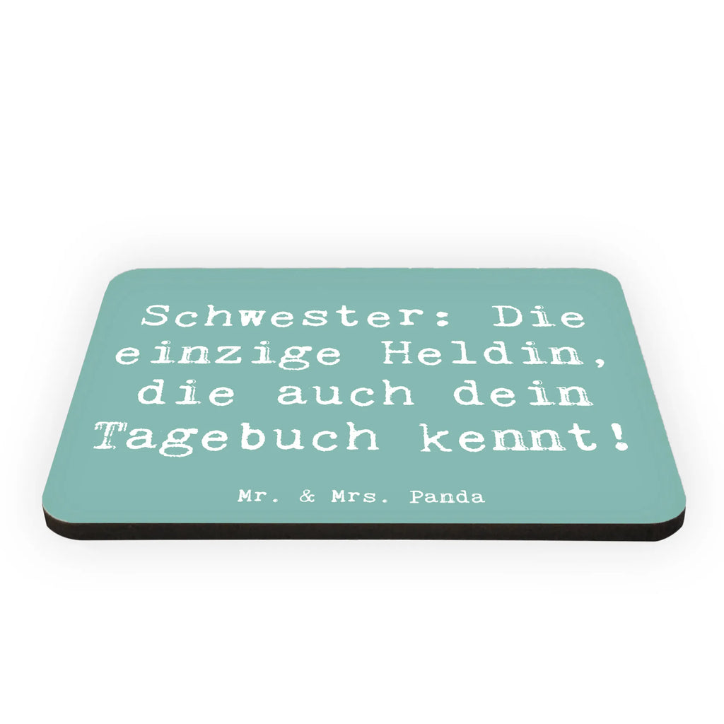 Magnet Spruch Schwester Heldin Kühlschrank Dekoration, Souvenir Magnet, Motivmagnete, Kühlschrankmagnet, Pinnwandmagnet, Dekomagnet, Notiz Magnet, Whiteboard Magnet, Familie, Vatertag, Muttertag, Bruder, Schwester, Mama, Papa, Oma, Opa