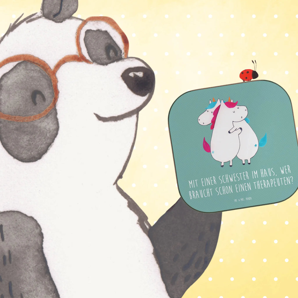 Square coaster Mit einer Schwester im Haus, wer braucht schon einen Therapeuten? Holzuntersetzer, Untersetzer Gläser, Korkuntersetzer, Untersetzer, Bierdeckel, Getränkeuntersetzer, Glasuntersetzer, Untersetzer Holz, Untersetzer aus Holz, Untersetzer für Gläser, Tassen Untersetzer, Untersetzer Design, Familie, Vatertag, Muttertag, Bruder, Schwester, Mama, Papa, Oma, Opa