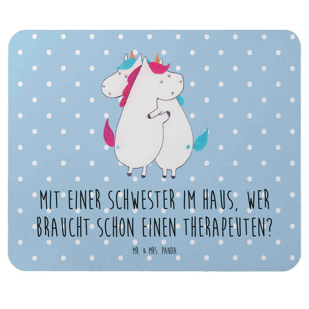 Mouse mat Mit einer Schwester im Haus, wer braucht schon einen Therapeuten? Mauspad Büro, Designer Mauspad, Mauspad, Mousepad, Büroausstattung, PC Zubehör, Arbeitszimmer, Mausunterlage, Einzigartiges Mauspad, Computer zubehör, Familie, Vatertag, Muttertag, Bruder, Schwester, Mama, Papa, Oma, Opa