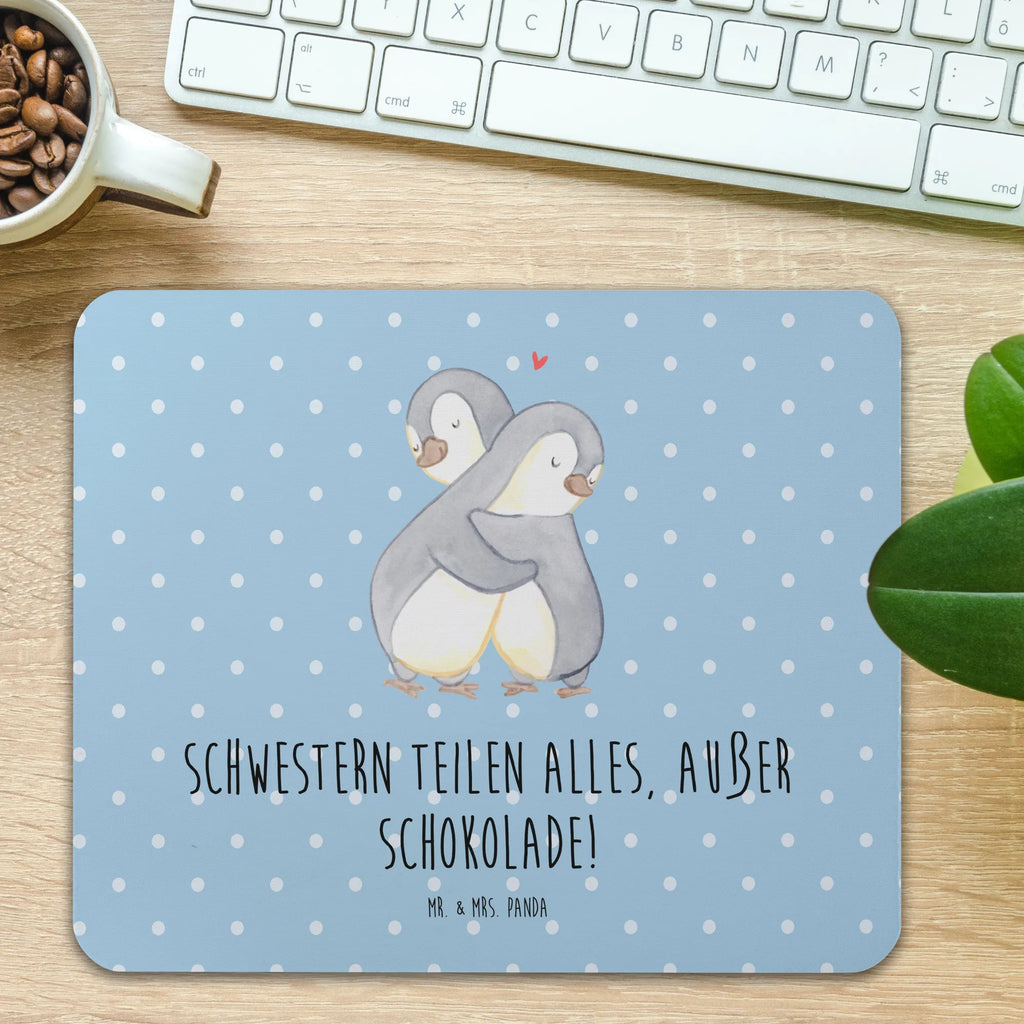 Mouse mat Schwestern teilen alles, außer Schokolade! Mousepad, PC Zubehör, Mauspad Büro, Mausunterlage, Arbeitszimmer, Einzigartiges Mauspad, Mauspad, Büroausstattung, Computer zubehör, Designer Mauspad, Familie, Vatertag, Muttertag, Bruder, Schwester, Mama, Papa, Oma, Opa