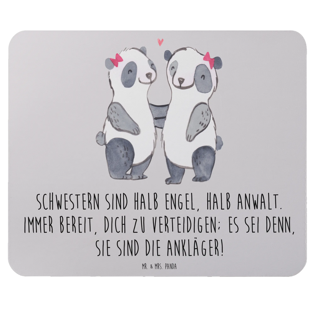 Mouse mat Schwestern sind halb Engel, halb Anwalt. Immer bereit, dich zu verteidigen; es sei denn, sie sind die Ankläger! Mauspad, Computer zubehör, Mousepad, Einzigartiges Mauspad, Mausunterlage, Mauspad Büro, PC Zubehör, Arbeitszimmer, Designer Mauspad, Büroausstattung, Familie, Vatertag, Muttertag, Bruder, Schwester, Mama, Papa, Oma, Opa