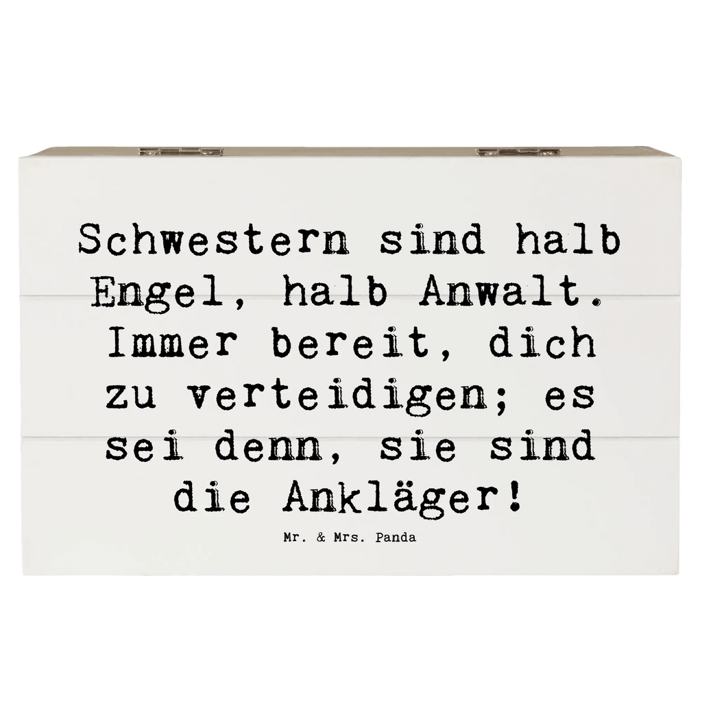 Holzkiste Spruch Schwesternwunder Holzkiste, Dekokiste, Erinnerungskiste, Geschenkbox, Kiste, Schatulle, Erinnerungsbox, Schatzkiste, XXL, Truhe, Geschenkdose, Aufbewahrungsbox, Familie, Vatertag, Muttertag, Bruder, Schwester, Mama, Papa, Oma, Opa