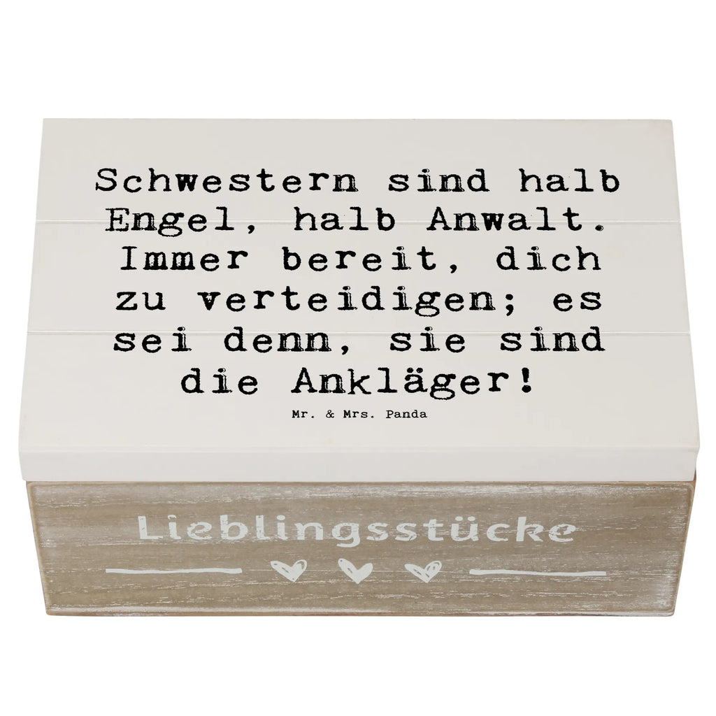 Holzkiste Spruch Schwesternwunder Holzkiste, Dekokiste, Erinnerungskiste, Geschenkbox, Kiste, Schatulle, Erinnerungsbox, Schatzkiste, XXL, Truhe, Geschenkdose, Aufbewahrungsbox, Familie, Vatertag, Muttertag, Bruder, Schwester, Mama, Papa, Oma, Opa