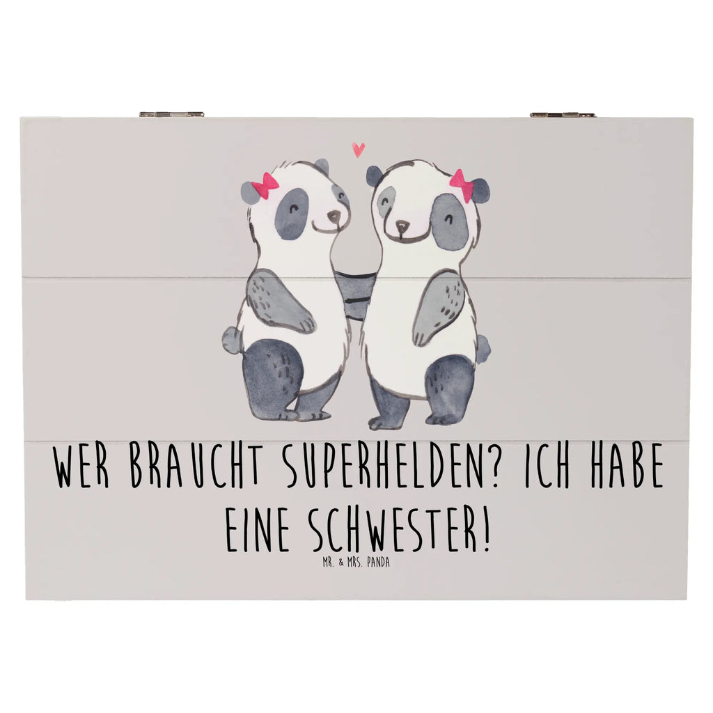 Holzkiste Liebe Schwester Erinnerungsbox, Geschenkdose, Dekokiste, Holzkiste, Geschenkbox, Truhe, Schatulle, Kiste, XXL, Erinnerungskiste, Schatzkiste, Aufbewahrungsbox, Familie, Vatertag, Muttertag, Bruder, Schwester, Mama, Papa, Oma, Opa