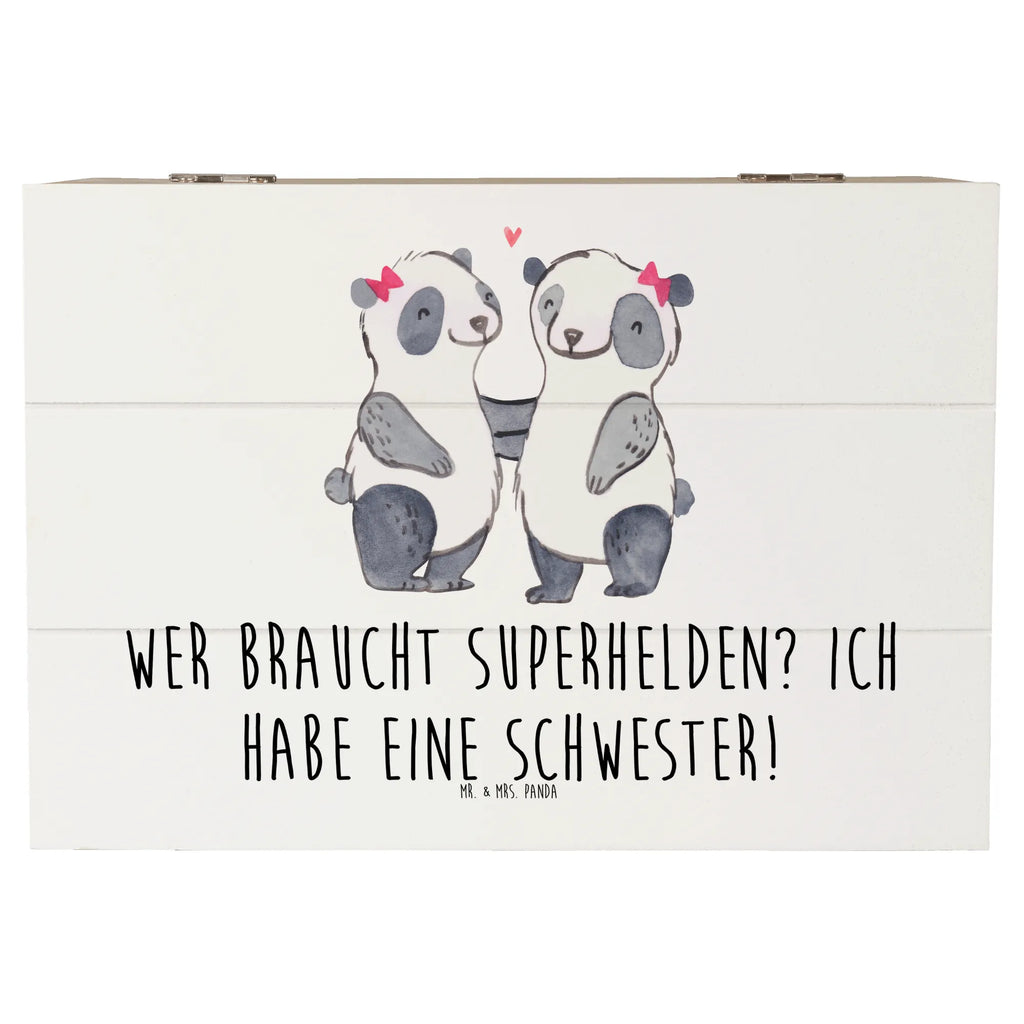 Holzkiste Liebe Schwester Erinnerungsbox, Geschenkdose, Dekokiste, Holzkiste, Geschenkbox, Truhe, Schatulle, Kiste, XXL, Erinnerungskiste, Schatzkiste, Aufbewahrungsbox, Familie, Vatertag, Muttertag, Bruder, Schwester, Mama, Papa, Oma, Opa