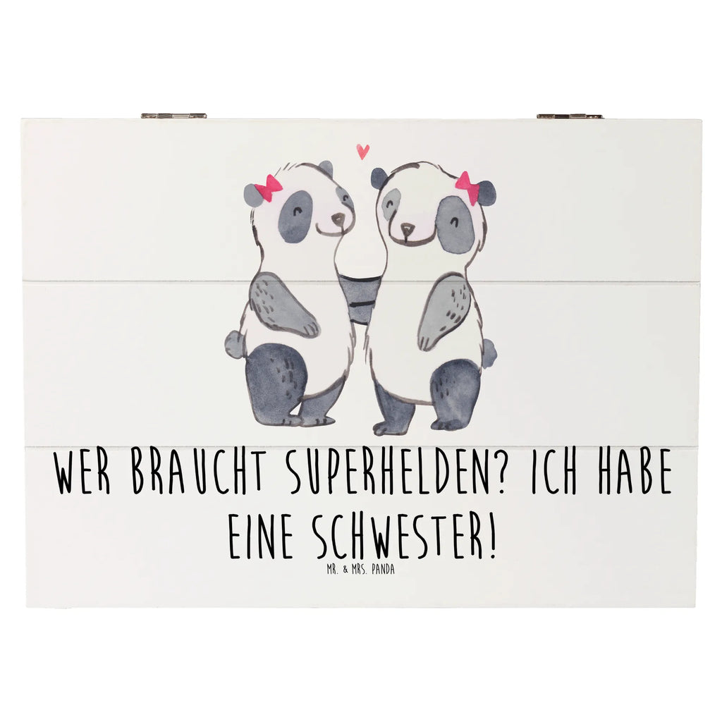Holzkiste Liebe Schwester Erinnerungsbox, Geschenkdose, Dekokiste, Holzkiste, Geschenkbox, Truhe, Schatulle, Kiste, XXL, Erinnerungskiste, Schatzkiste, Aufbewahrungsbox, Familie, Vatertag, Muttertag, Bruder, Schwester, Mama, Papa, Oma, Opa