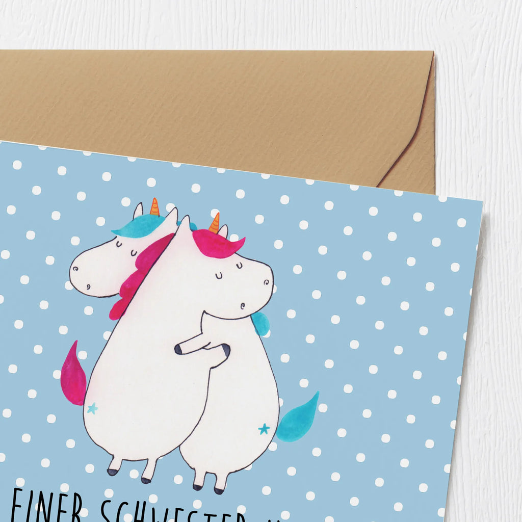 Deluxe Karte Schwester Glück Hochzeitskarte, Karte, Geburtstagskarte, Grußkarte, Glückwunschkarte, Hochwertige Grußkarte, Hochwertige Klappkarte, Einladungskarte, Klappkarte, Familie, Vatertag, Muttertag, Bruder, Schwester, Mama, Papa, Oma, Opa