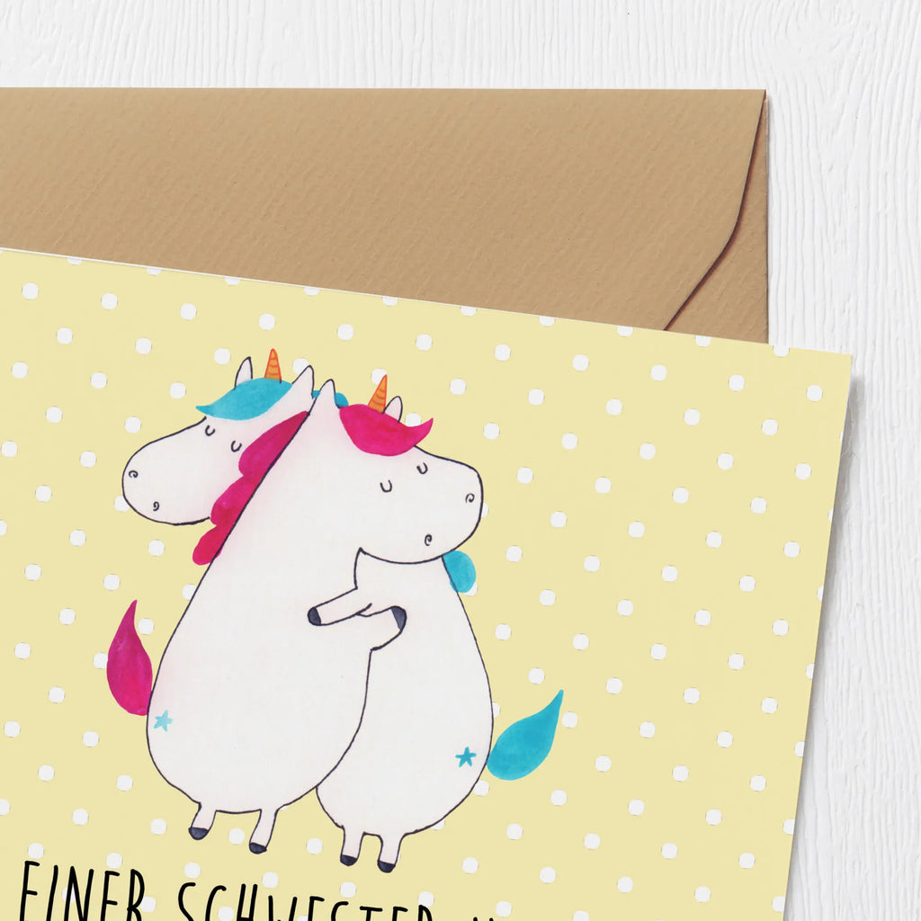 Deluxe Karte Schwester Glück Hochzeitskarte, Karte, Geburtstagskarte, Grußkarte, Glückwunschkarte, Hochwertige Grußkarte, Hochwertige Klappkarte, Einladungskarte, Klappkarte, Familie, Vatertag, Muttertag, Bruder, Schwester, Mama, Papa, Oma, Opa