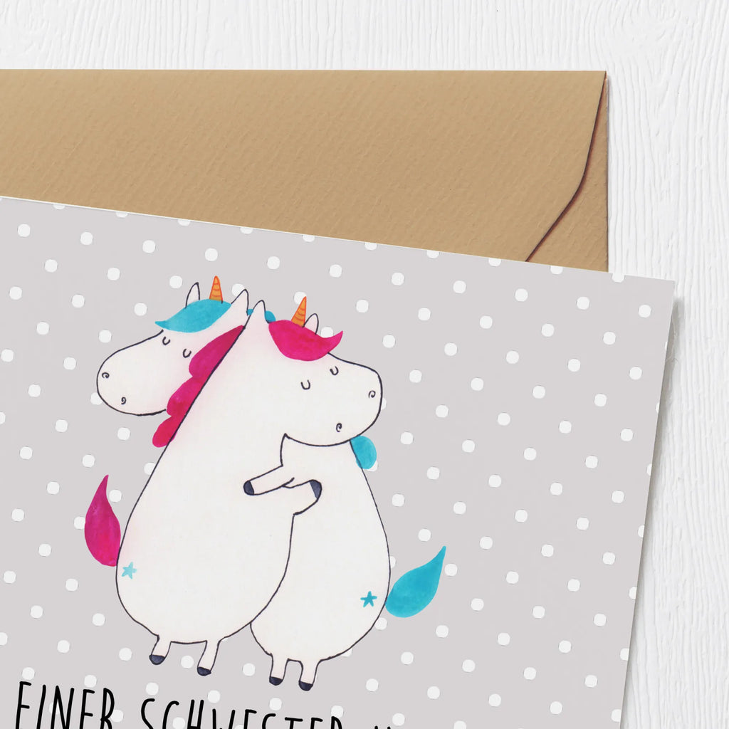 Deluxe Karte Schwester Glück Hochzeitskarte, Karte, Geburtstagskarte, Grußkarte, Glückwunschkarte, Hochwertige Grußkarte, Hochwertige Klappkarte, Einladungskarte, Klappkarte, Familie, Vatertag, Muttertag, Bruder, Schwester, Mama, Papa, Oma, Opa