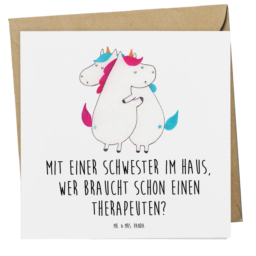 Deluxe Karte Schwester Glück Hochzeitskarte, Karte, Geburtstagskarte, Grußkarte, Glückwunschkarte, Hochwertige Grußkarte, Hochwertige Klappkarte, Einladungskarte, Klappkarte, Familie, Vatertag, Muttertag, Bruder, Schwester, Mama, Papa, Oma, Opa