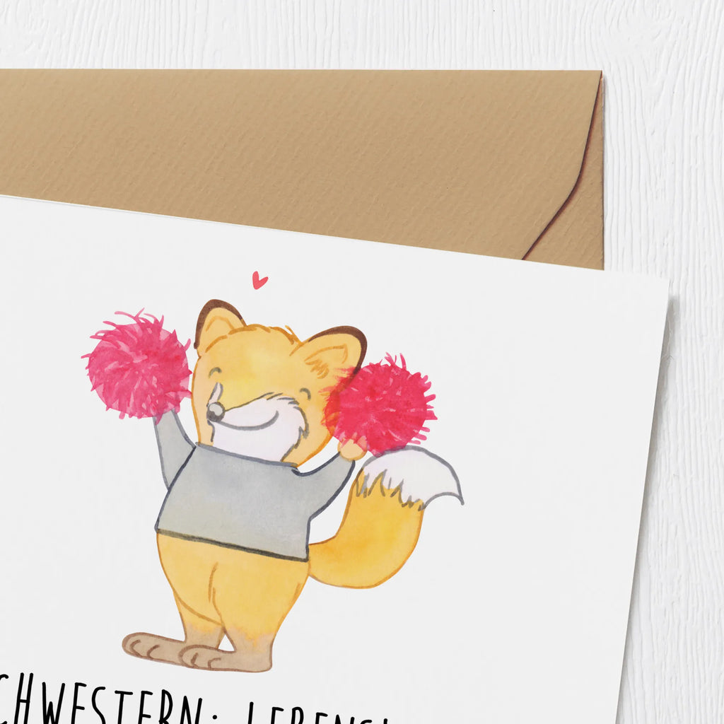 Deluxe Card Schwestern: Lebenslange Tratschpartner mit Familienvorteil. Hochzeitskarte, Karte, Hochwertige Klappkarte, Grußkarte, Glückwunschkarte, Einladungskarte, Geburtstagskarte, Hochwertige Grußkarte, Klappkarte, Familie, Vatertag, Muttertag, Bruder, Schwester, Mama, Papa, Oma, Opa