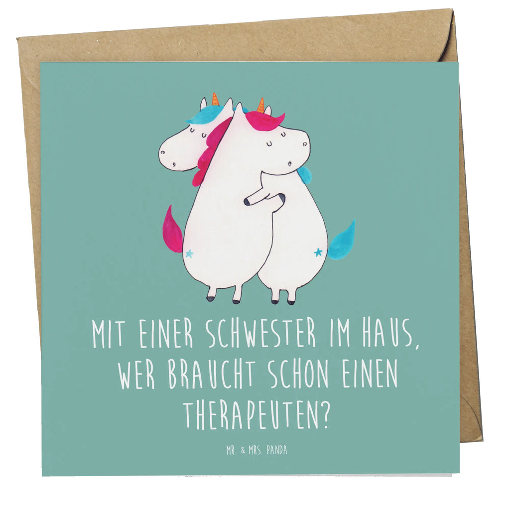 Deluxe Karte Schwester Glück Hochzeitskarte, Karte, Geburtstagskarte, Grußkarte, Glückwunschkarte, Hochwertige Grußkarte, Hochwertige Klappkarte, Einladungskarte, Klappkarte, Familie, Vatertag, Muttertag, Bruder, Schwester, Mama, Papa, Oma, Opa