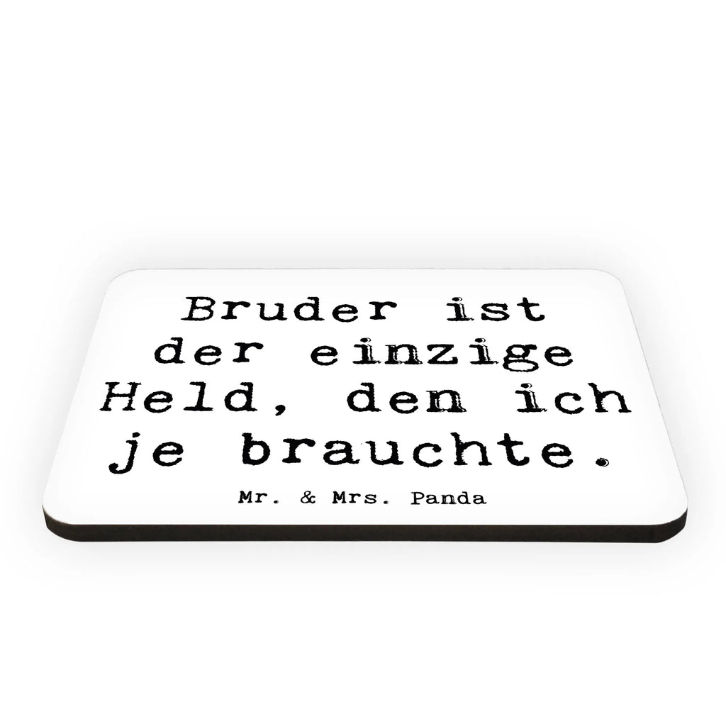 Magnet Spruch Bruder Held Kühlschrankmagnet, Dekomagnet, Souvenir Magnet, Notiz Magnet, Motivmagnete, Kühlschrank Dekoration, Whiteboard Magnet, Pinnwandmagnet, Familie, Vatertag, Muttertag, Bruder, Schwester, Mama, Papa, Oma, Opa