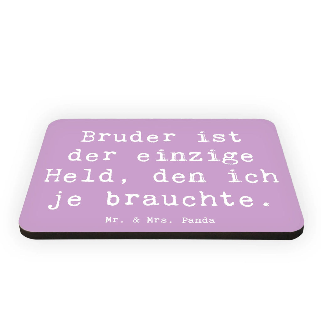 Magnet Spruch Bruder Held Kühlschrankmagnet, Dekomagnet, Souvenir Magnet, Notiz Magnet, Motivmagnete, Kühlschrank Dekoration, Whiteboard Magnet, Pinnwandmagnet, Familie, Vatertag, Muttertag, Bruder, Schwester, Mama, Papa, Oma, Opa