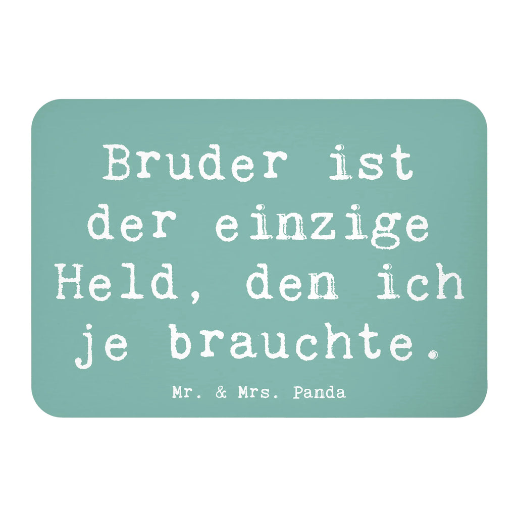 Magnet Spruch Bruder Held Kühlschrankmagnet, Dekomagnet, Souvenir Magnet, Notiz Magnet, Motivmagnete, Kühlschrank Dekoration, Whiteboard Magnet, Pinnwandmagnet, Familie, Vatertag, Muttertag, Bruder, Schwester, Mama, Papa, Oma, Opa