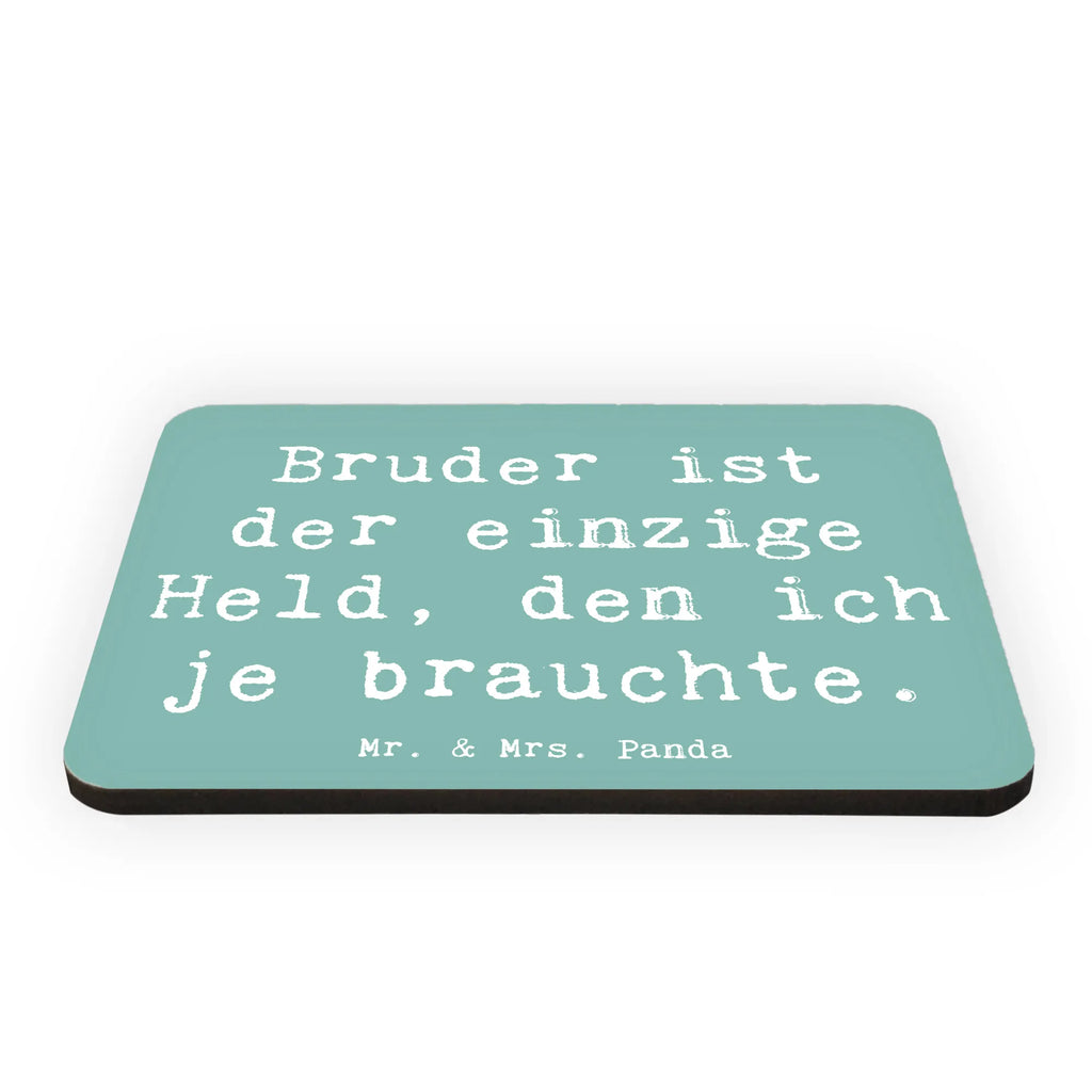 Magnet Spruch Bruder Held Kühlschrankmagnet, Dekomagnet, Souvenir Magnet, Notiz Magnet, Motivmagnete, Kühlschrank Dekoration, Whiteboard Magnet, Pinnwandmagnet, Familie, Vatertag, Muttertag, Bruder, Schwester, Mama, Papa, Oma, Opa