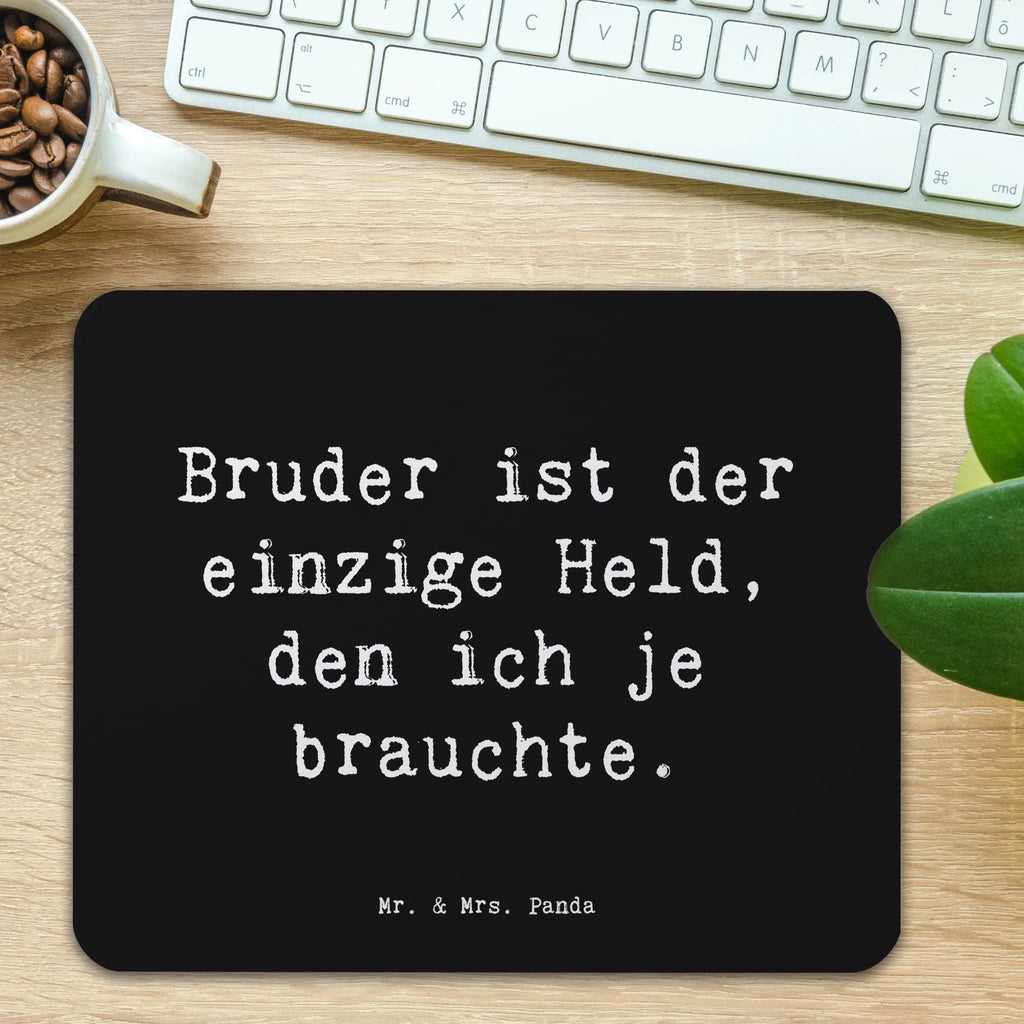 Mauspad Spruch Bruder Held PC Zubehör, Designer Mauspad, Einzigartiges Mauspad, Mousepad, Mauspad, Arbeitszimmer, Mauspad Büro, Mausunterlage, Büroausstattung, Computer zubehör, Familie, Vatertag, Muttertag, Bruder, Schwester, Mama, Papa, Oma, Opa