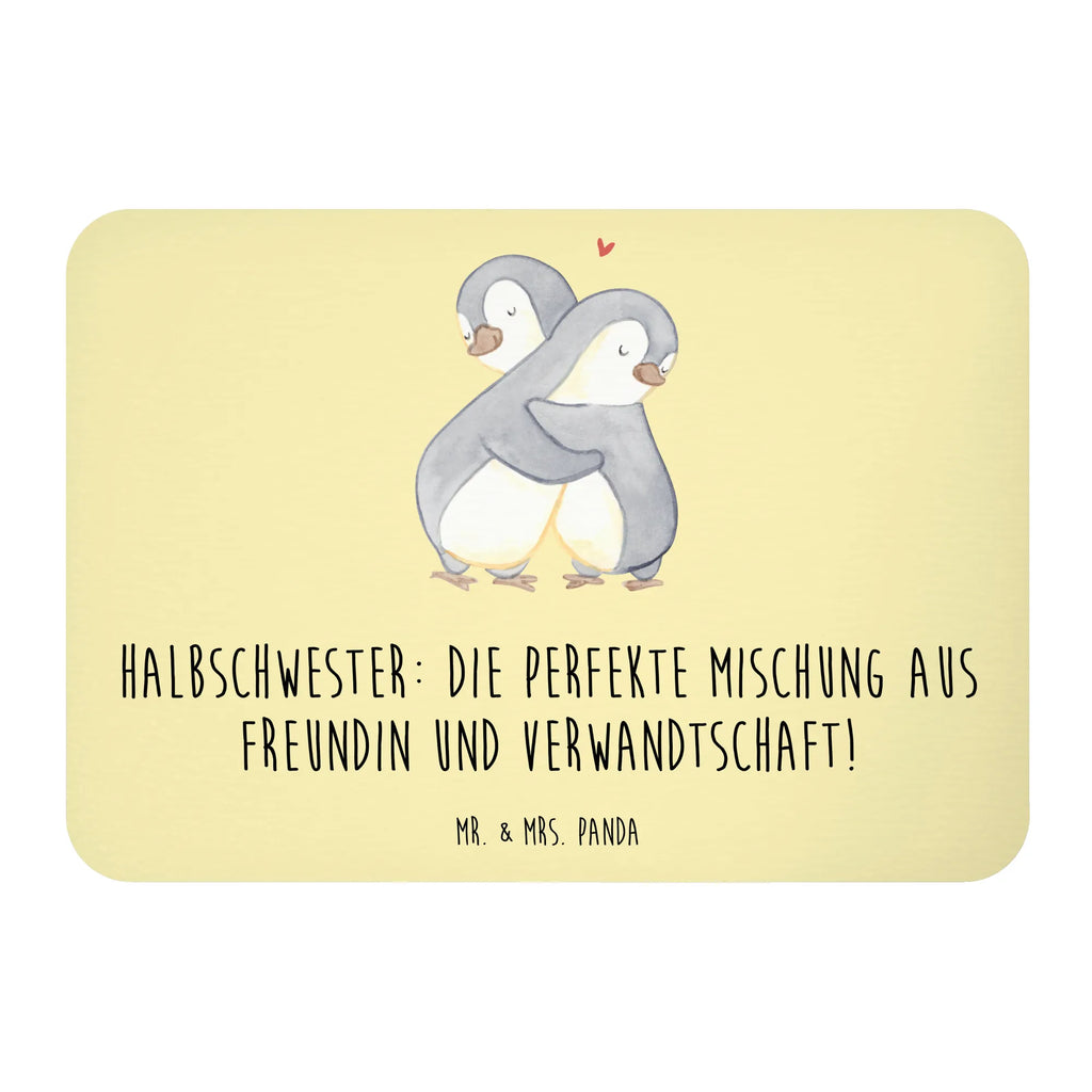 Magnet Halbschwester Glück Kühlschrank Dekoration, Souvenir Magnet, Whiteboard Magnet, Motivmagnete, Dekomagnet, Notiz Magnet, Pinnwandmagnet, Kühlschrankmagnet, Familie, Vatertag, Muttertag, Bruder, Schwester, Mama, Papa, Oma, Opa