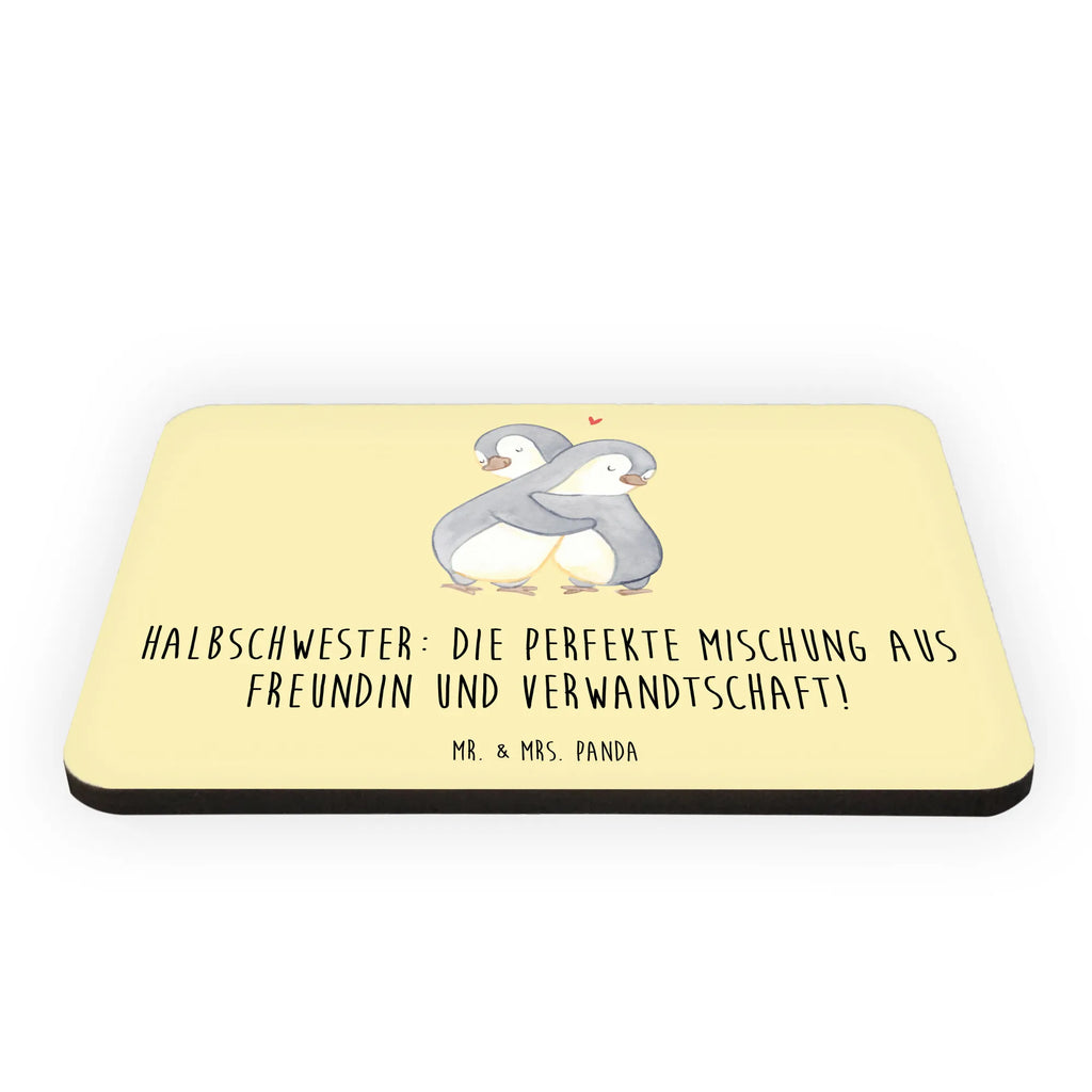 Magnet Halbschwester Glück Kühlschrank Dekoration, Souvenir Magnet, Whiteboard Magnet, Motivmagnete, Dekomagnet, Notiz Magnet, Pinnwandmagnet, Kühlschrankmagnet, Familie, Vatertag, Muttertag, Bruder, Schwester, Mama, Papa, Oma, Opa