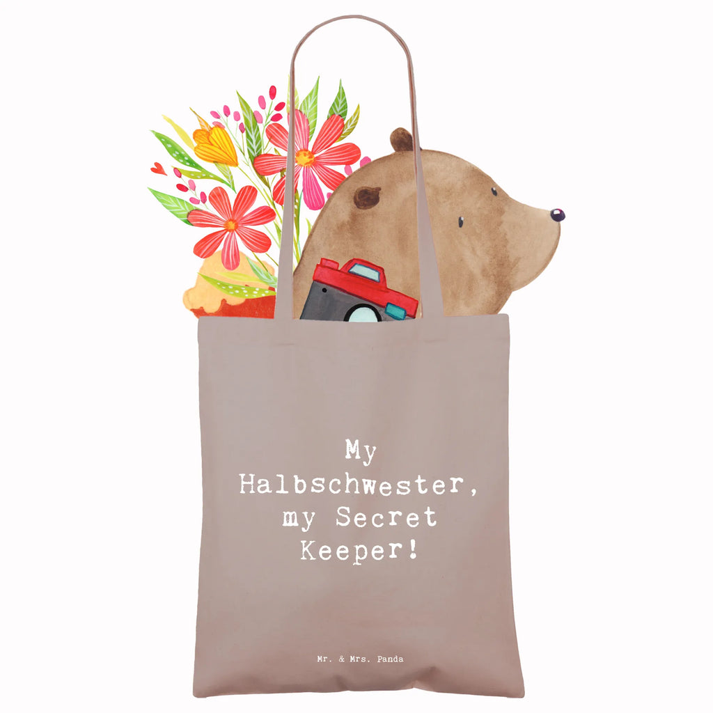 Tragetasche Spruch Halbschwester Geheimnishüter Beuteltasche, Beutel, Einkaufstasche, Jutebeutel, Stoffbeutel, Tasche, Shopper, Umhängetasche, Strandtasche, Schultertasche, Stofftasche, Tragetasche, Badetasche, Jutetasche, Einkaufstüte, Laptoptasche, Familie, Vatertag, Muttertag, Bruder, Schwester, Mama, Papa, Oma, Opa