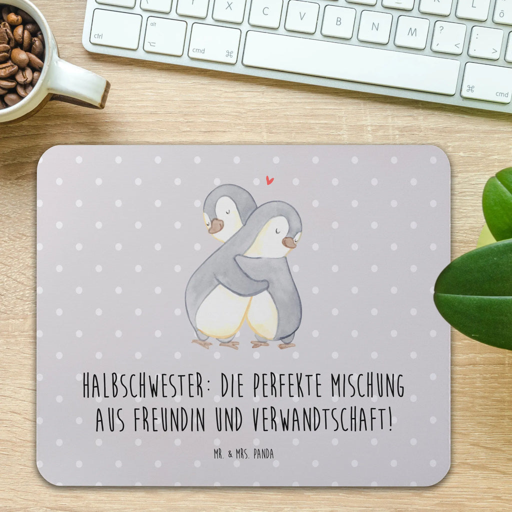 Mouse mat Halbschwester: Die perfekte Mischung aus Freundin und Verwandtschaft! PC Zubehör, Mausunterlage, Mauspad Büro, Computer zubehör, Arbeitszimmer, Mauspad, Mousepad, Büroausstattung, Einzigartiges Mauspad, Designer Mauspad, Familie, Vatertag, Muttertag, Bruder, Schwester, Mama, Papa, Oma, Opa