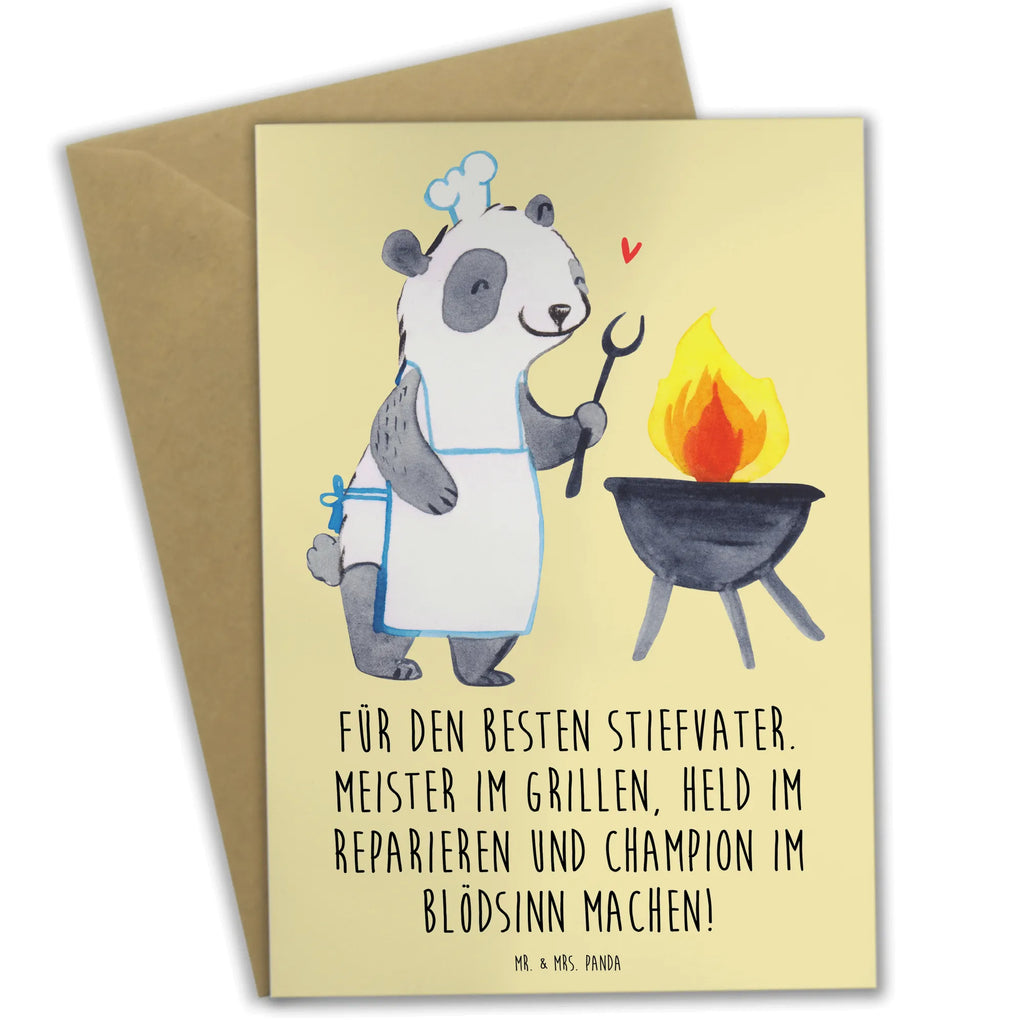 Grußkarte Bester Stiefvater Geburtstagskarte, Einladungskarte, Ansichtskarten, Glückwunschkarte, Karte, Grußkarte, Hochzeitskarte, Klappkarte, Familie, Vatertag, Muttertag, Bruder, Schwester, Mama, Papa, Oma, Opa