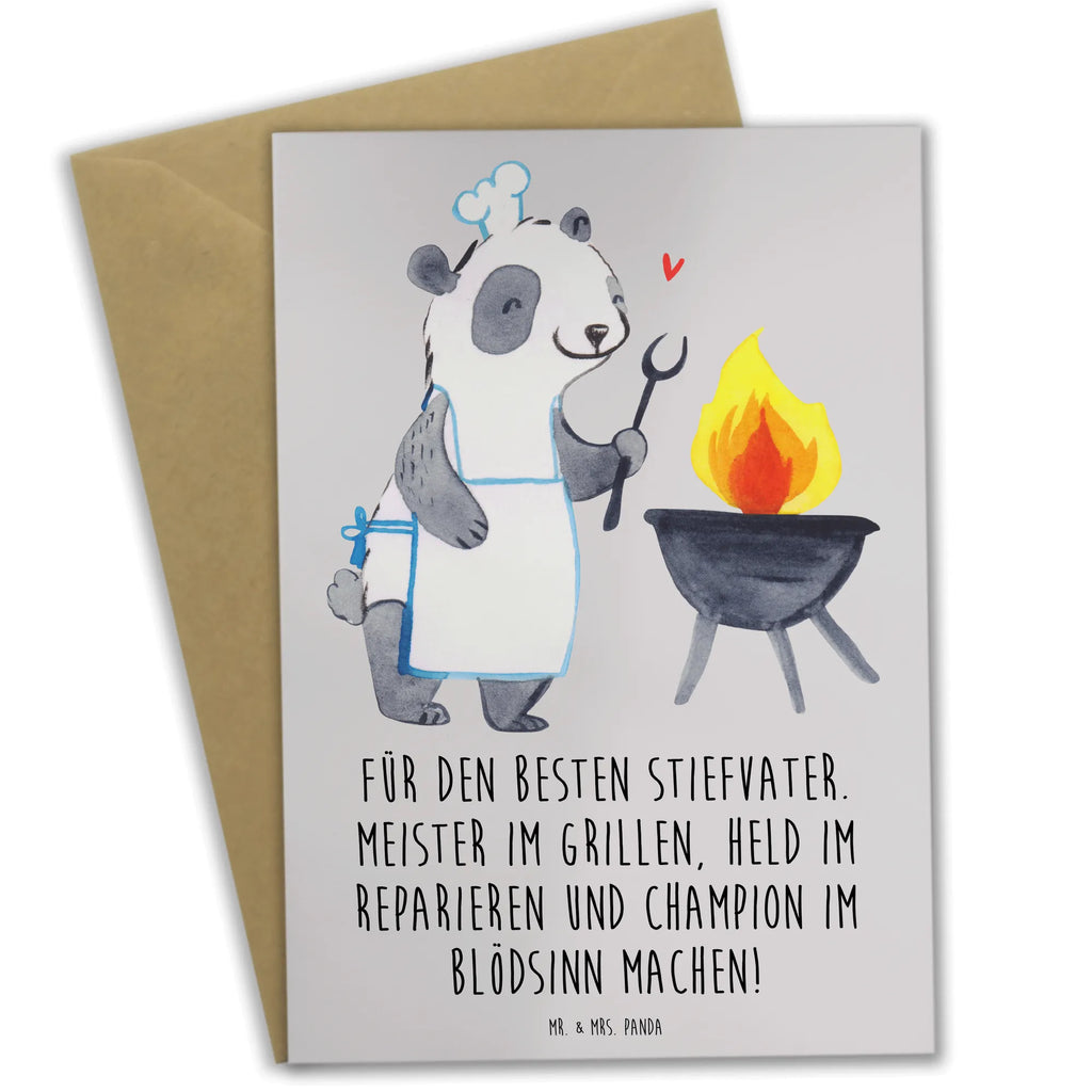 Grußkarte Bester Stiefvater Geburtstagskarte, Einladungskarte, Ansichtskarten, Glückwunschkarte, Karte, Grußkarte, Hochzeitskarte, Klappkarte, Familie, Vatertag, Muttertag, Bruder, Schwester, Mama, Papa, Oma, Opa