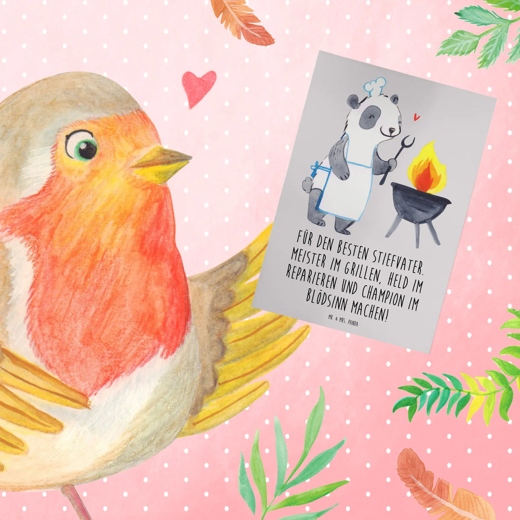 Grußkarte Bester Stiefvater Geburtstagskarte, Einladungskarte, Ansichtskarten, Glückwunschkarte, Karte, Grußkarte, Hochzeitskarte, Klappkarte, Familie, Vatertag, Muttertag, Bruder, Schwester, Mama, Papa, Oma, Opa