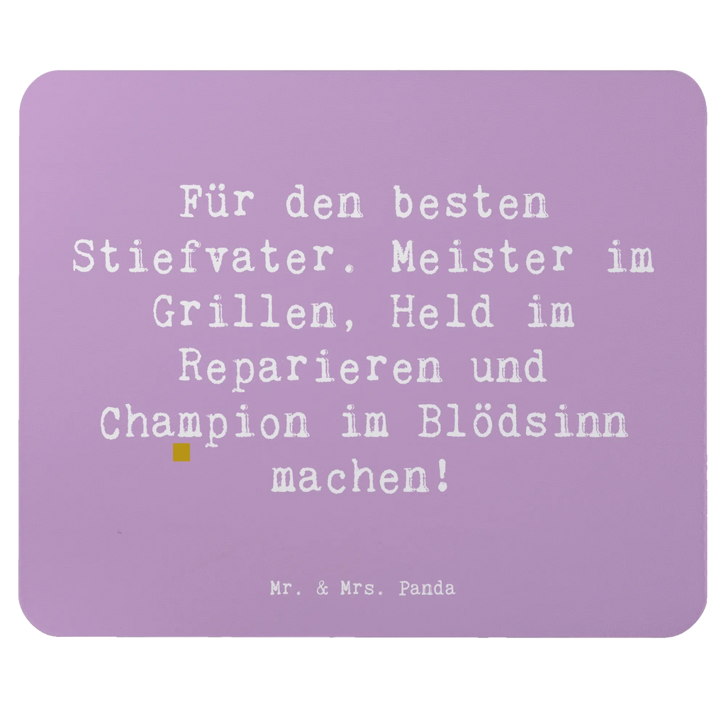Mouse mat Saying Für den besten Stiefvater. Meister im Grillen, Held im Reparieren und Champion im Blödsinn machen! Mousepad, Computer zubehör, Büroausstattung, PC Zubehör, Arbeitszimmer, Mauspad, Einzigartiges Mauspad, Designer Mauspad, Mausunterlage, Mauspad Büro, Familie, Vatertag, Muttertag, Bruder, Schwester, Mama, Papa, Oma, Opa