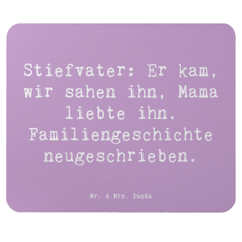 Mouse mat Saying Stiefvater: Er kam, wir sahen ihn, Mama liebte ihn. Familiengeschichte neugeschrieben. Mousepad, Computer zubehör, Büroausstattung, PC Zubehör, Arbeitszimmer, Mauspad, Einzigartiges Mauspad, Designer Mauspad, Mausunterlage, Mauspad Büro, Familie, Vatertag, Muttertag, Bruder, Schwester, Mama, Papa, Oma, Opa
