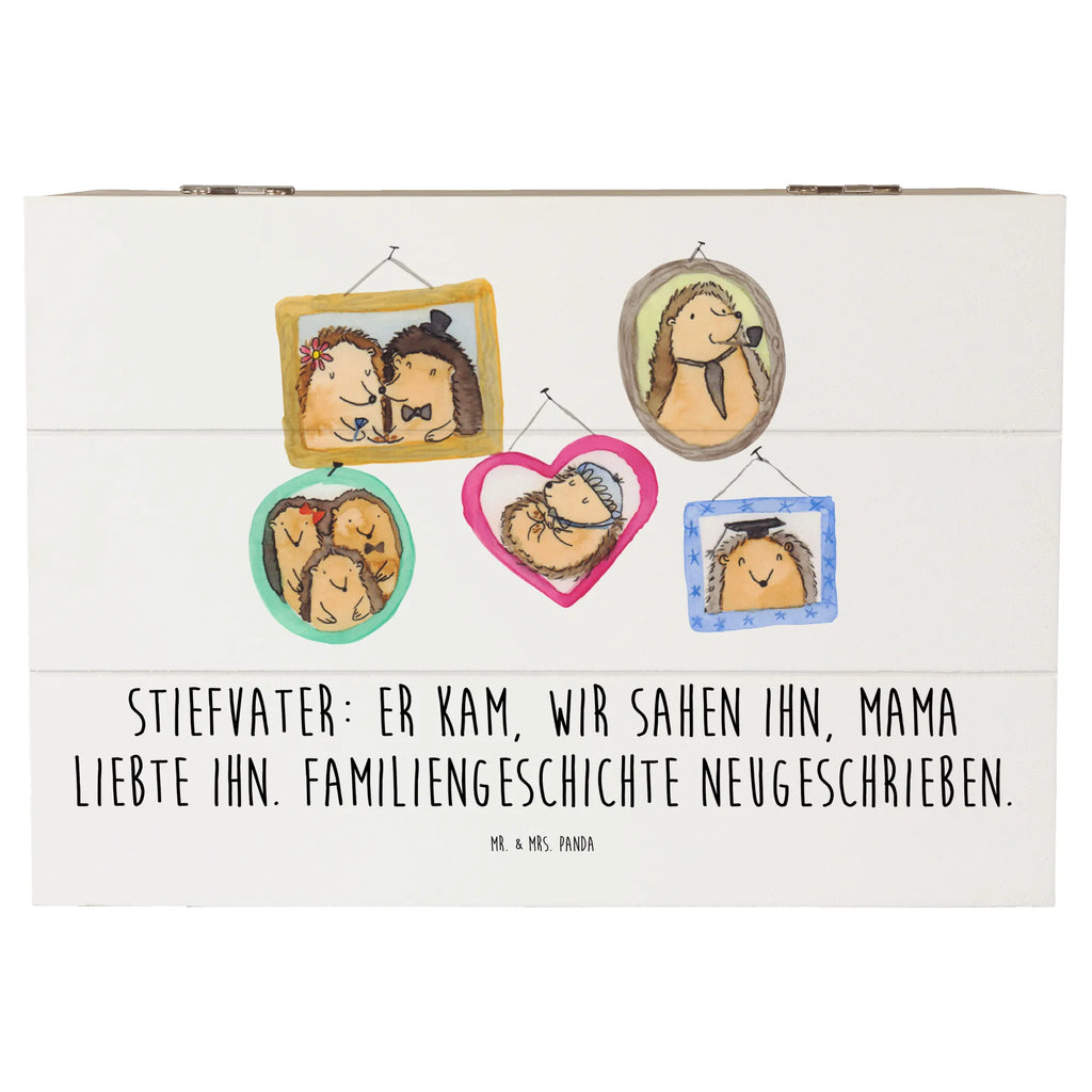 Wooden chest Stiefvater: Er kam, wir sahen ihn, Mama liebte ihn. Familiengeschichte neugeschrieben. Erinnerungsbox, Schatulle, Truhe, Aufbewahrungsbox, Geschenkbox, Schatzkiste, Holzkiste, Dekokiste, Geschenkdose, XXL, Kiste, Erinnerungskiste, Familie, Vatertag, Muttertag, Bruder, Schwester, Mama, Papa, Oma, Opa
