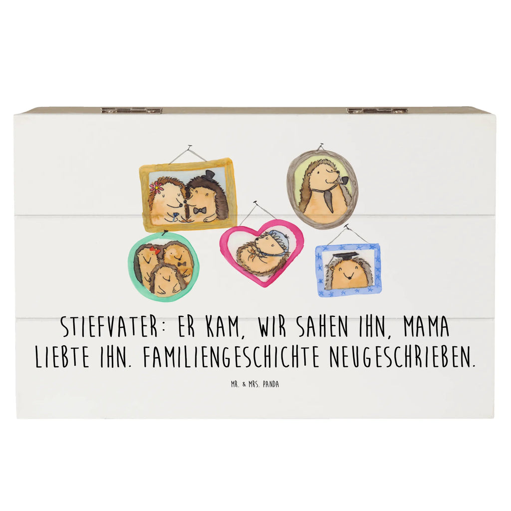 Wooden chest Stiefvater: Er kam, wir sahen ihn, Mama liebte ihn. Familiengeschichte neugeschrieben. Erinnerungsbox, Schatulle, Truhe, Aufbewahrungsbox, Geschenkbox, Schatzkiste, Holzkiste, Dekokiste, Geschenkdose, XXL, Kiste, Erinnerungskiste, Familie, Vatertag, Muttertag, Bruder, Schwester, Mama, Papa, Oma, Opa