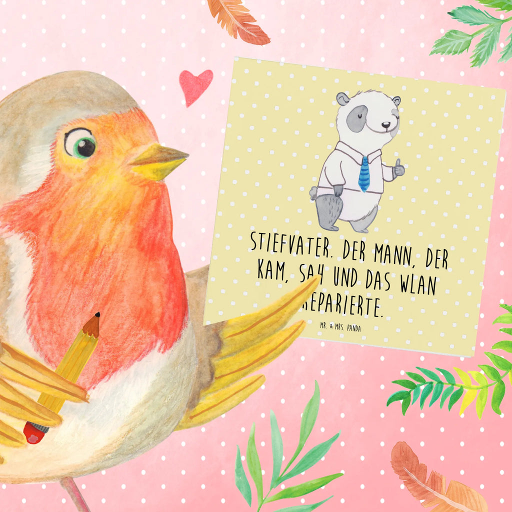 Deluxe Karte Stiefvater Held Einladungskarte, Hochwertige Grußkarte, Grußkarte, Karte, Glückwunschkarte, Hochwertige Klappkarte, Klappkarte, Geburtstagskarte, Hochzeitskarte, Familie, Vatertag, Muttertag, Bruder, Schwester, Mama, Papa, Oma, Opa