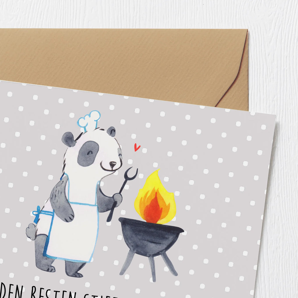 Deluxe Karte Bester Stiefvater Karte, Geburtstagskarte, Einladungskarte, Hochzeitskarte, Glückwunschkarte, Klappkarte, Hochwertige Grußkarte, Grußkarte, Hochwertige Klappkarte, Familie, Vatertag, Muttertag, Bruder, Schwester, Mama, Papa, Oma, Opa