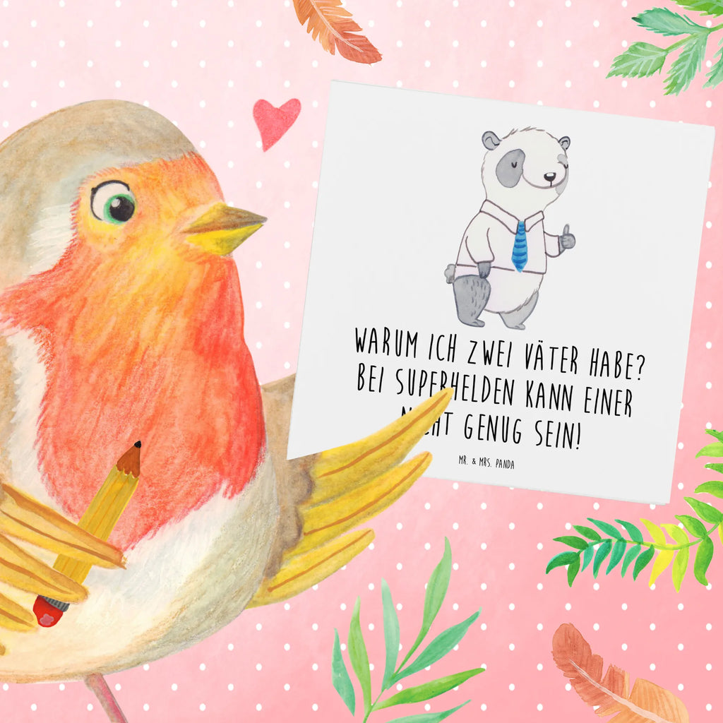 Deluxe Karte Superhelden Stiefvater Einladungskarte, Geburtstagskarte, Hochwertige Grußkarte, Karte, Glückwunschkarte, Hochwertige Klappkarte, Klappkarte, Grußkarte, Hochzeitskarte, Familie, Vatertag, Muttertag, Bruder, Schwester, Mama, Papa, Oma, Opa