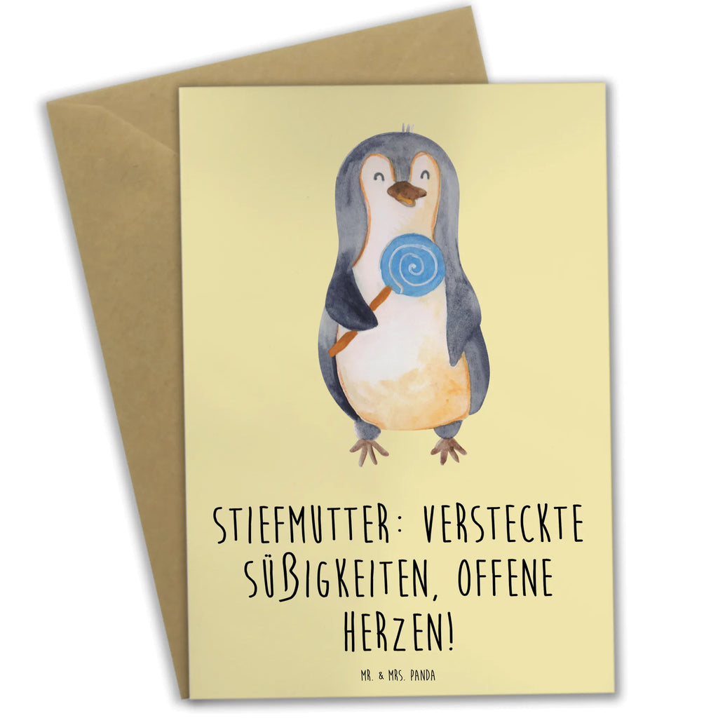 Greetings card Stiefmutter: Versteckte Süßigkeiten, offene Herzen! Klappkarte, Ansichtskarten, Glückwunschkarte, Geburtstagskarte, Einladungskarte, Hochzeitskarte, Karte, Grußkarte, Familie, Vatertag, Muttertag, Bruder, Schwester, Mama, Papa, Oma, Opa