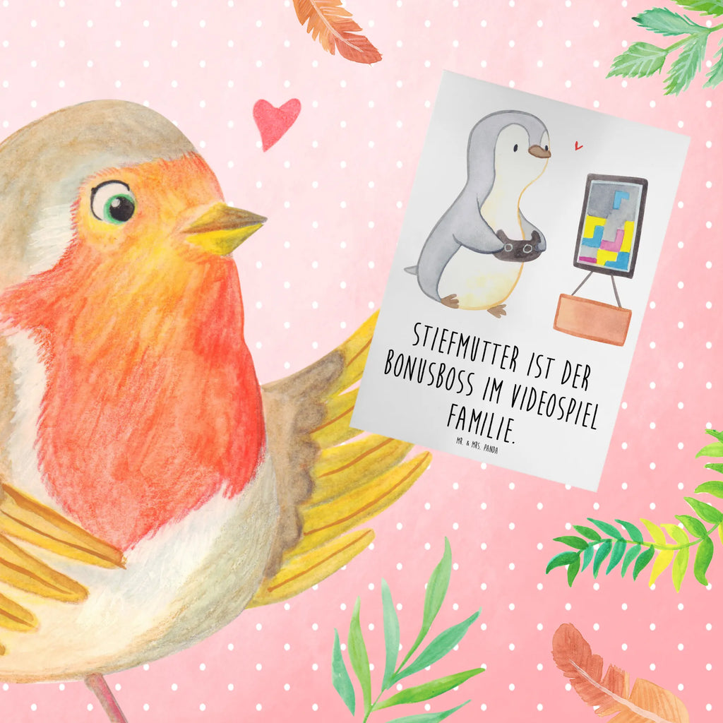 Greetings card Stiefmutter ist der Bonusboss im Videospiel Familie. Karte, Ansichtskarten, Glückwunschkarte, Geburtstagskarte, Hochzeitskarte, Einladungskarte, Klappkarte, Grußkarte, Familie, Vatertag, Muttertag, Bruder, Schwester, Mama, Papa, Oma, Opa