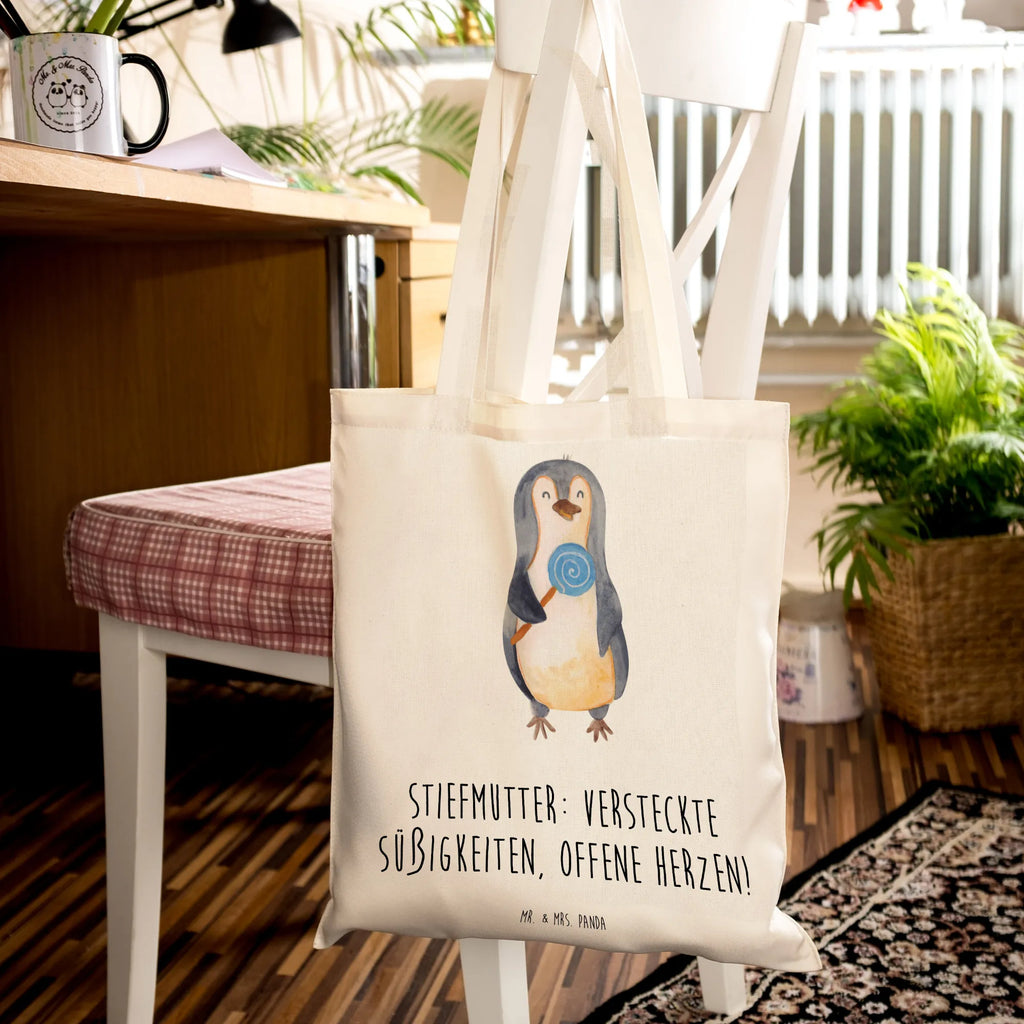 Tote bag Stiefmutter: Versteckte Süßigkeiten, offene Herzen! Strandtasche, Beuteltasche, Jutetasche, Badetasche, Laptoptasche, Stoffbeutel, Beutel, Einkaufstasche, Jutebeutel, Schultertasche, Tragetasche, Umhängetasche, Shopper, Stofftasche, Tasche, Einkaufstüte, Familie, Vatertag, Muttertag, Bruder, Schwester, Mama, Papa, Oma, Opa