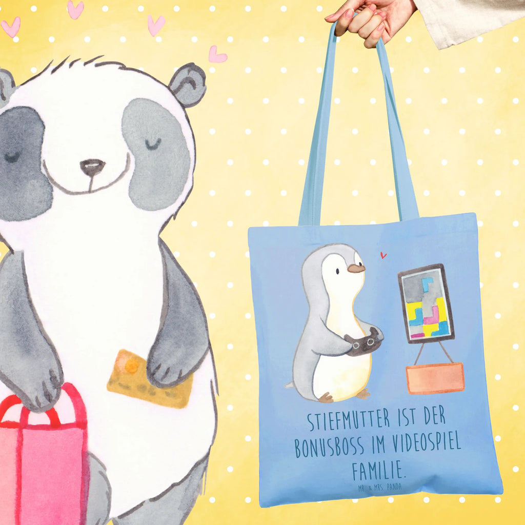 Tragetasche Stiefmutter Bonusboss Strandtasche, Laptoptasche, Shopper, Umhängetasche, Tasche, Beutel, Einkaufstasche, Stofftasche, Jutebeutel, Badetasche, Einkaufstüte, Schultertasche, Beuteltasche, Stoffbeutel, Tragetasche, Jutetasche, Familie, Vatertag, Muttertag, Bruder, Schwester, Mama, Papa, Oma, Opa