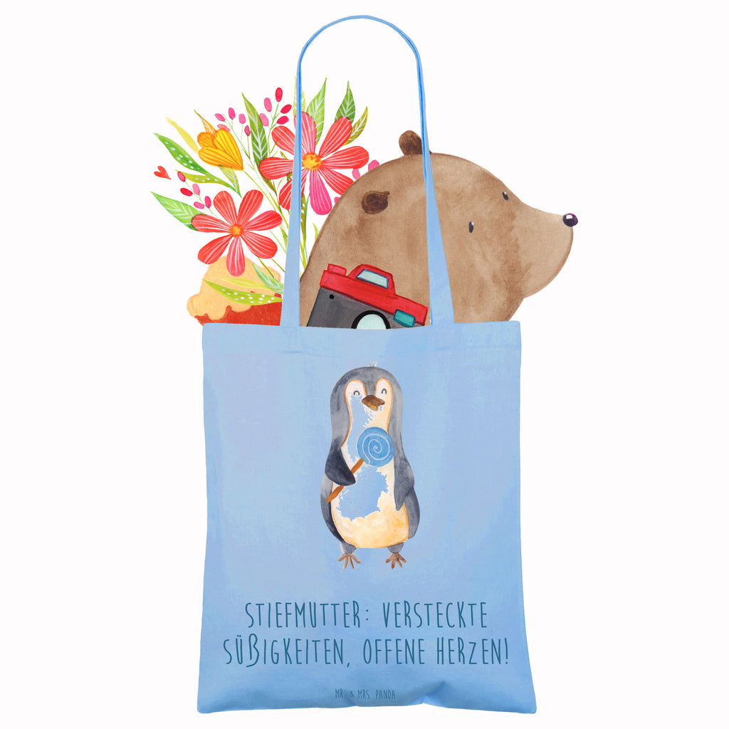 Tote bag Stiefmutter: Versteckte Süßigkeiten, offene Herzen! Strandtasche, Beuteltasche, Jutetasche, Badetasche, Laptoptasche, Stoffbeutel, Beutel, Einkaufstasche, Jutebeutel, Schultertasche, Tragetasche, Umhängetasche, Shopper, Stofftasche, Tasche, Einkaufstüte, Familie, Vatertag, Muttertag, Bruder, Schwester, Mama, Papa, Oma, Opa