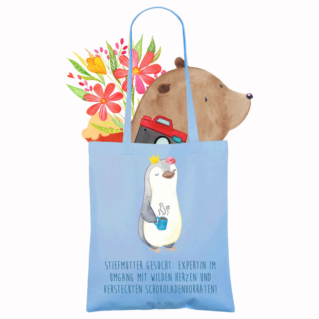 Tote bag Stiefmutter gesucht: Expertin im Umgang mit wilden Herzen und versteckten Schokoladenvorräten! Badetasche, Einkaufstasche, Tragetasche, Beuteltasche, Stofftasche, Jutetasche, Umhängetasche, Jutebeutel, Strandtasche, Stoffbeutel, Tasche, Beutel, Einkaufstüte, Laptoptasche, Schultertasche, Shopper, Familie, Vatertag, Muttertag, Bruder, Schwester, Mama, Papa, Oma, Opa