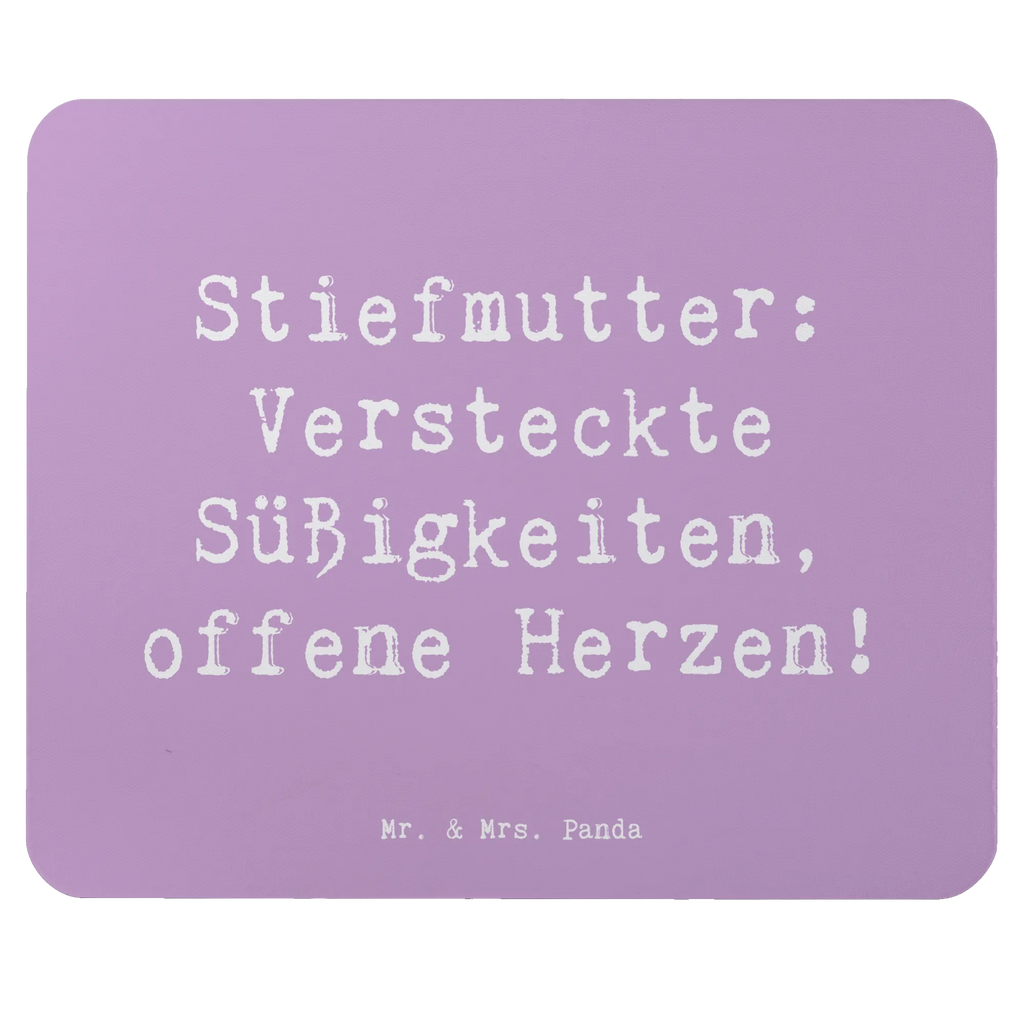 Mouse mat Saying Stiefmutter: Versteckte Süßigkeiten, offene Herzen! Büroausstattung, PC Zubehör, Arbeitszimmer, Mausunterlage, Einzigartiges Mauspad, Computer zubehör, Mousepad, Mauspad Büro, Mauspad, Designer Mauspad, Familie, Vatertag, Muttertag, Bruder, Schwester, Mama, Papa, Oma, Opa