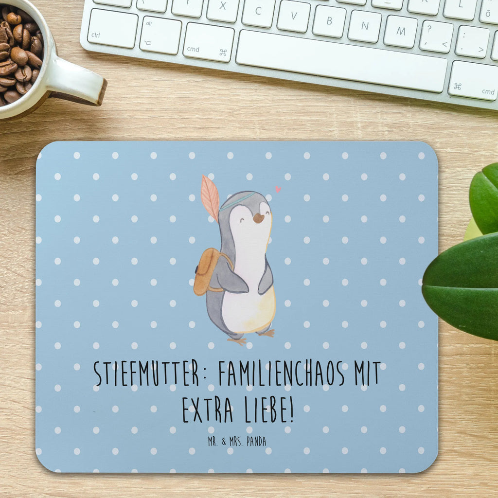 Mouse mat Stiefmutter: Familienchaos mit extra Liebe! Mauspad, Designer Mauspad, Arbeitszimmer, Büroausstattung, Mauspad Büro, Einzigartiges Mauspad, Mausunterlage, Computer zubehör, PC Zubehör, Mousepad, Familie, Vatertag, Muttertag, Bruder, Schwester, Mama, Papa, Oma, Opa