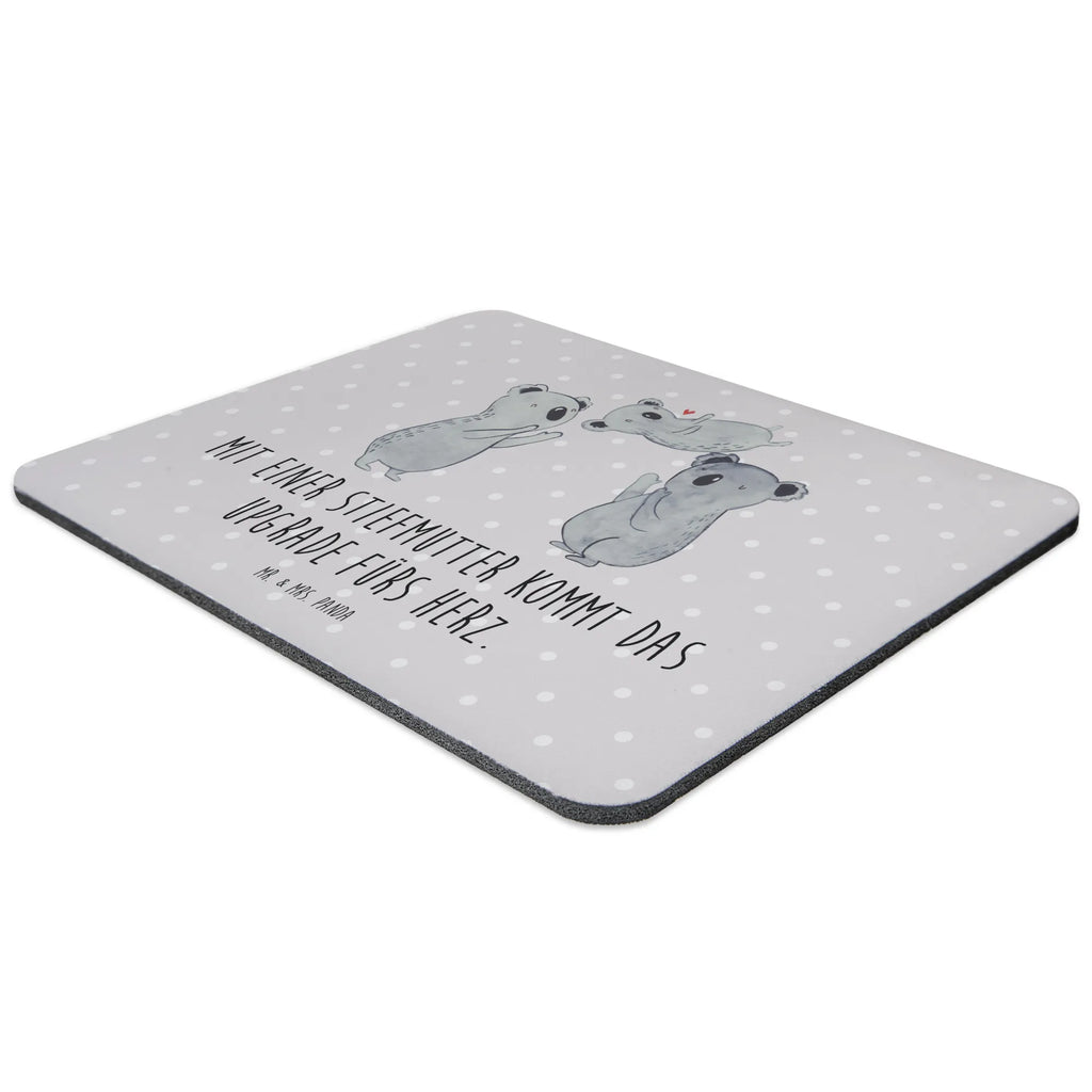 Mouse mat Mit einer Stiefmutter kommt das Upgrade fürs Herz. Mauspad, PC Zubehör, Mousepad, Mauspad Büro, Designer Mauspad, Büroausstattung, Einzigartiges Mauspad, Arbeitszimmer, Mausunterlage, Computer zubehör, Familie, Vatertag, Muttertag, Bruder, Schwester, Mama, Papa, Oma, Opa
