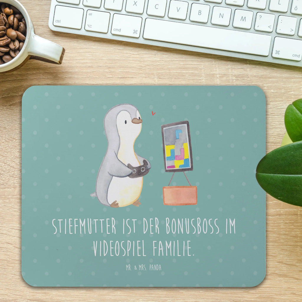 Mauspad Stiefmutter Bonusboss Mausunterlage, Designer Mauspad, Mousepad, Mauspad, PC Zubehör, Einzigartiges Mauspad, Arbeitszimmer, Büroausstattung, Computer zubehör, Mauspad Büro, Familie, Vatertag, Muttertag, Bruder, Schwester, Mama, Papa, Oma, Opa