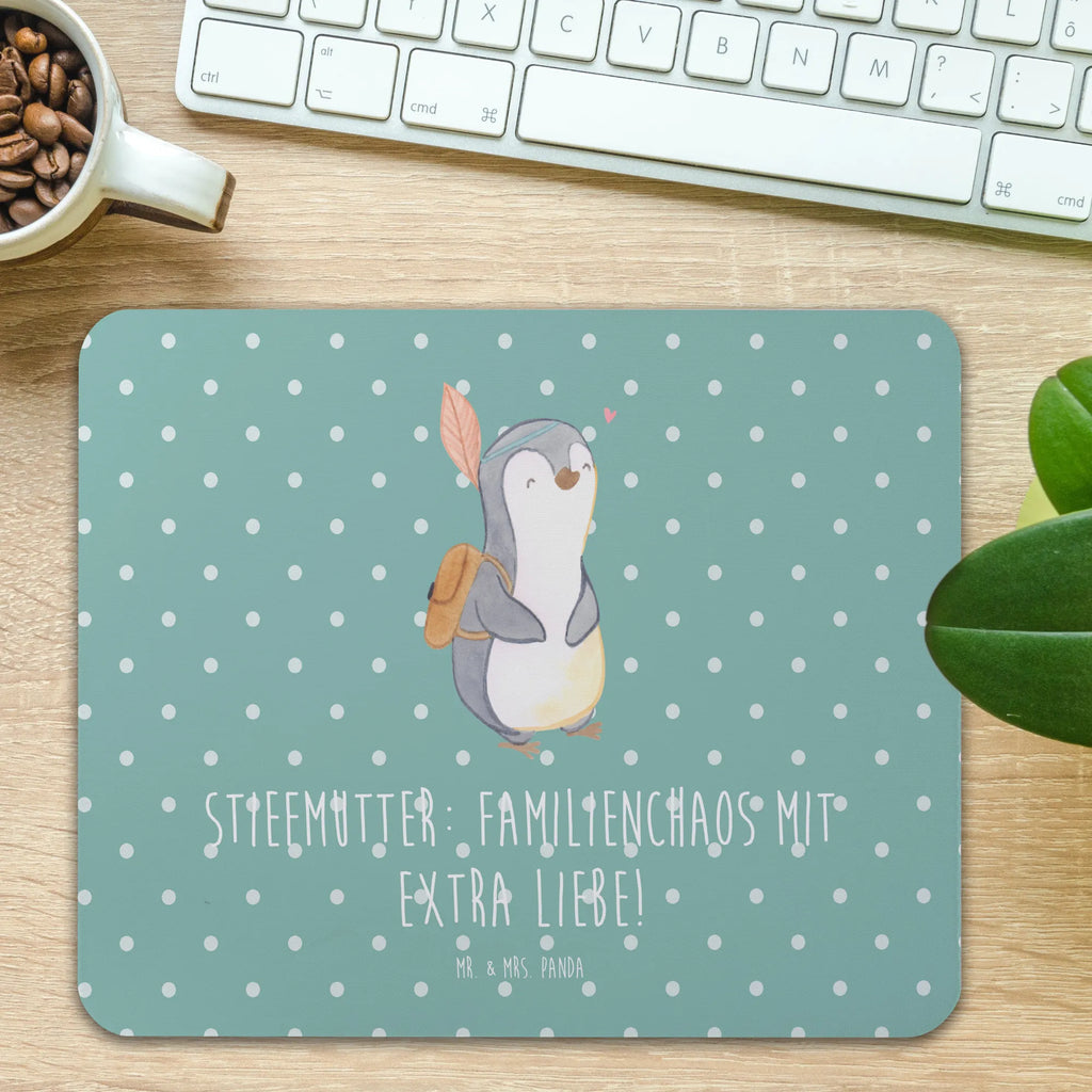 Mouse mat Stiefmutter: Familienchaos mit extra Liebe! Mauspad, Designer Mauspad, Arbeitszimmer, Büroausstattung, Mauspad Büro, Einzigartiges Mauspad, Mausunterlage, Computer zubehör, PC Zubehör, Mousepad, Familie, Vatertag, Muttertag, Bruder, Schwester, Mama, Papa, Oma, Opa