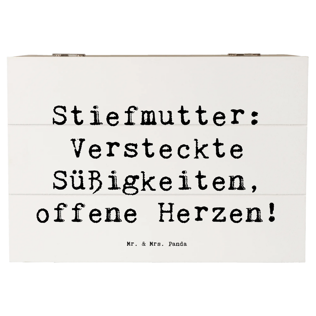 Holzkiste Spruch Stiefmutter Herzen Kiste, Erinnerungsbox, Aufbewahrungsbox, Truhe, Schatzkiste, Erinnerungskiste, Dekokiste, Geschenkdose, XXL, Schatulle, Geschenkbox, Holzkiste, Familie, Vatertag, Muttertag, Bruder, Schwester, Mama, Papa, Oma, Opa