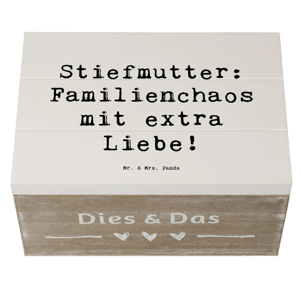 Holzkiste Spruch Stiefmutter Liebe Erinnerungsbox, Schatulle, Kiste, Geschenkbox, Schatzkiste, Erinnerungskiste, Truhe, Geschenkdose, Aufbewahrungsbox, Dekokiste, XXL, Holzkiste, Familie, Vatertag, Muttertag, Bruder, Schwester, Mama, Papa, Oma, Opa